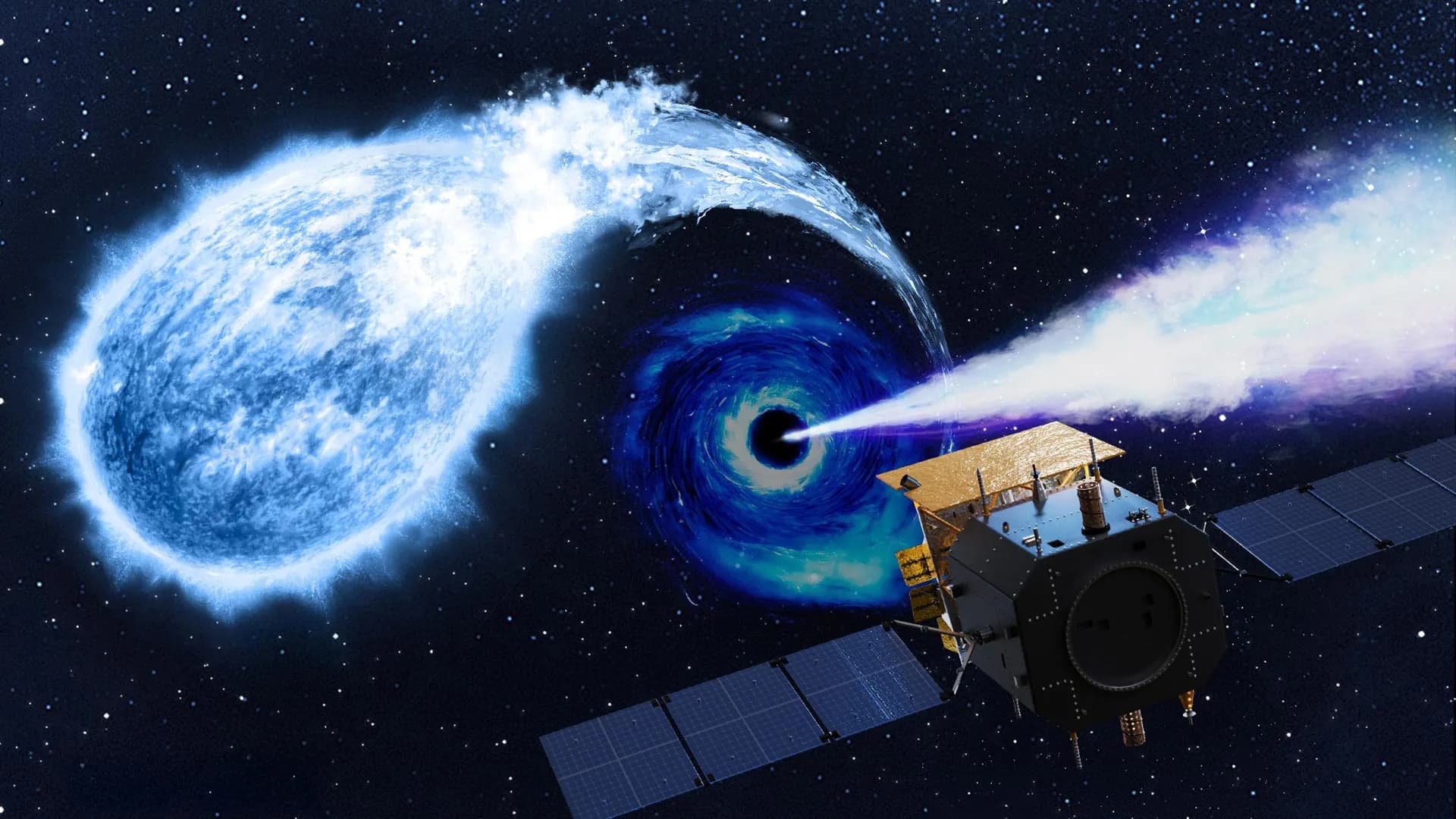 Einstein Probe may have caught a black hole tearing apart a white dwarf for the first time